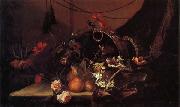 MONNOYER, Jean-Baptiste Flowers and Fruit Sweden oil painting artist